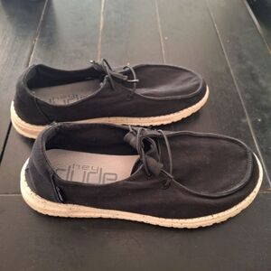 Hey Dude Black Sneakers Womens